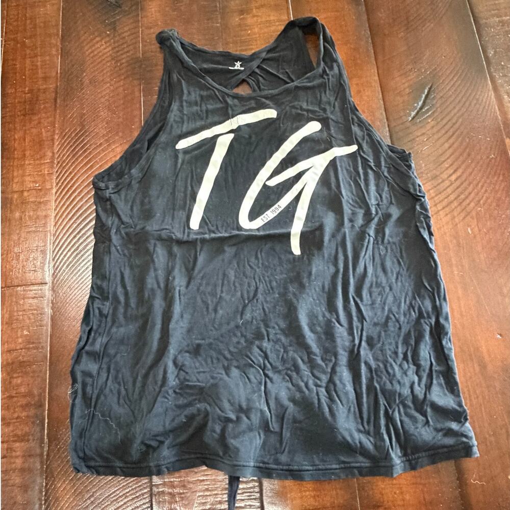 Top Gun Tie-Back tank top by Rebel Athletic